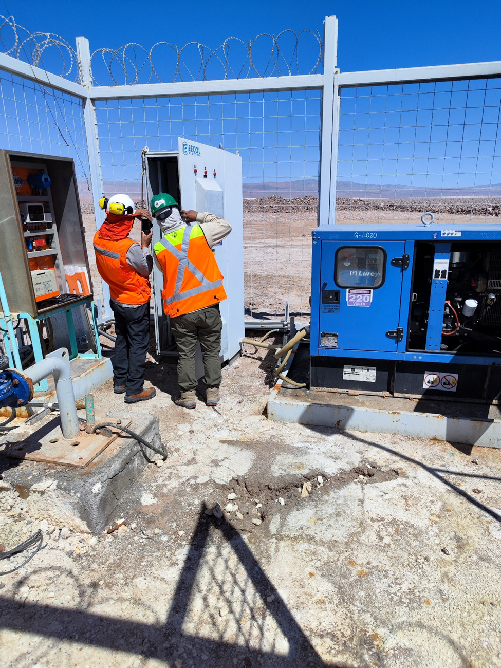 Albemarle - Ingeniería del Sistema Solar Fotovoltaico para Pozos de Extracción de Salmuera - Planta Salar - proingesa.cl
