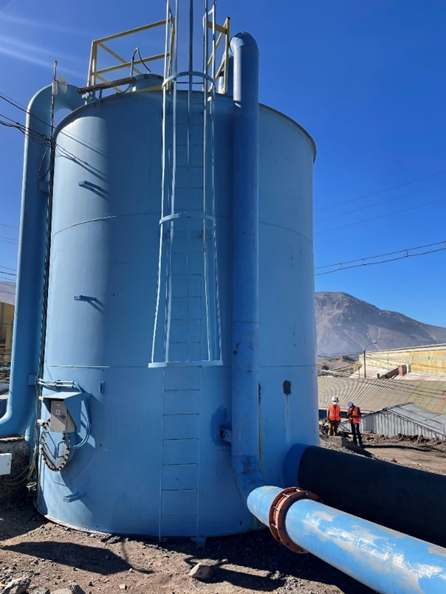 Codelco DTEN - Ingeniería de Perfil para Estandarización de Sistemas de Izaje en Salas de Bombas y Normalización de Estanques de Almacenamiento de Agua Fresca - proingesa.cl